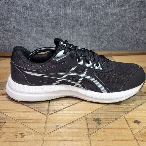 ASICS Gel Contend 8 Mens Size 12 Extra Wide Black Comfort Running Trainer Gym 4E - Picture 6 of 10